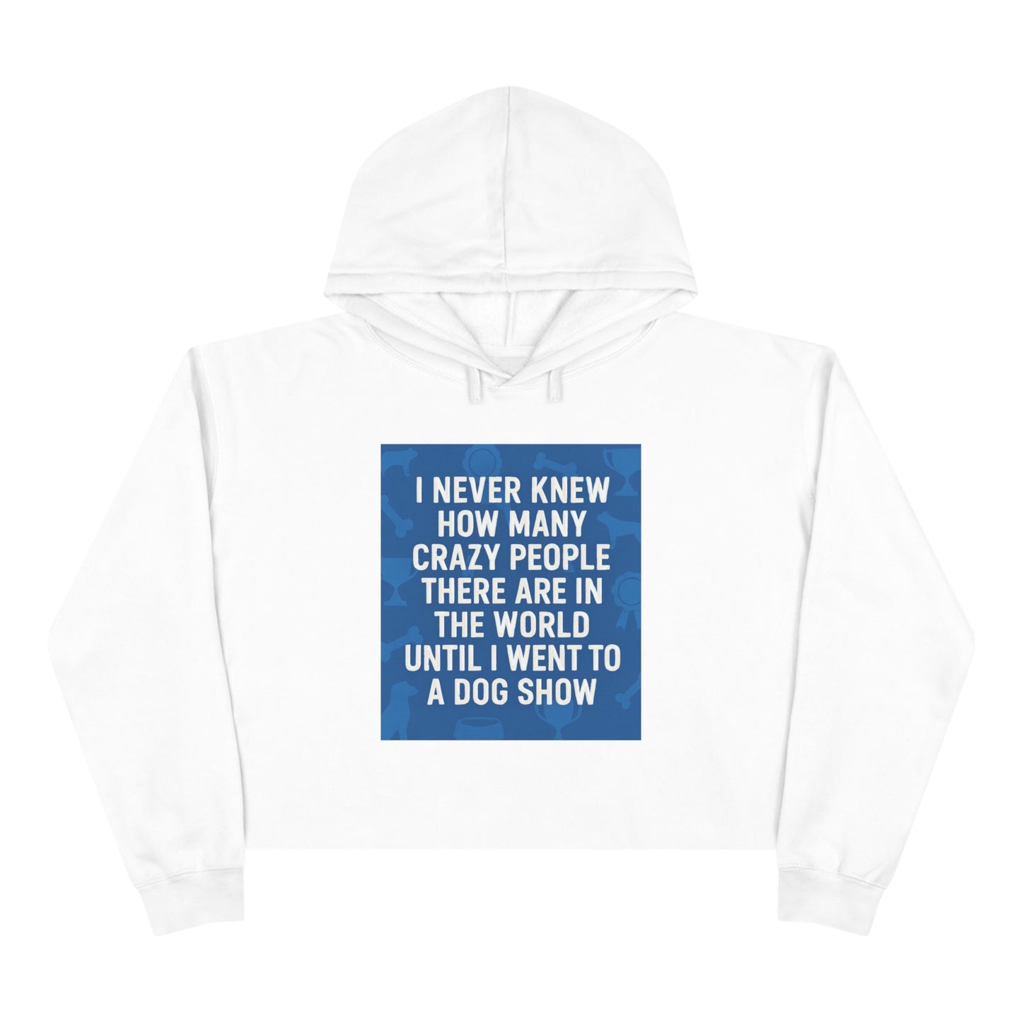 Never Knew Women's Crop Hoodie