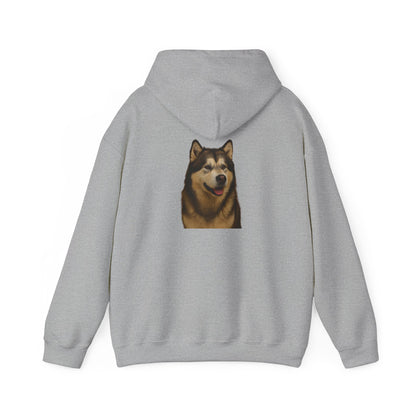 Malamute Head Unisex Hoodie