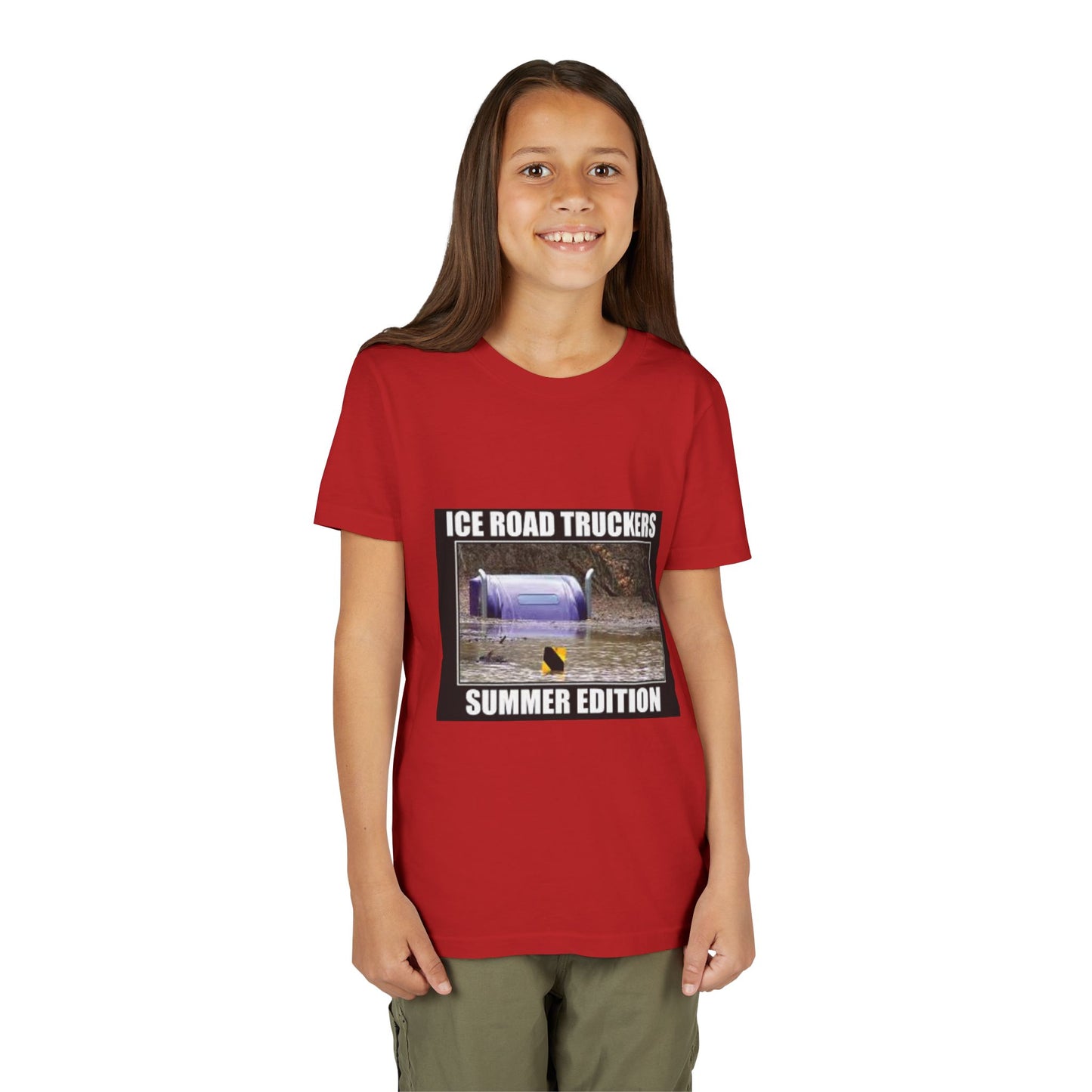 Ice Road Truckers Youth Unisex Short Sleeve Crewneck Tee