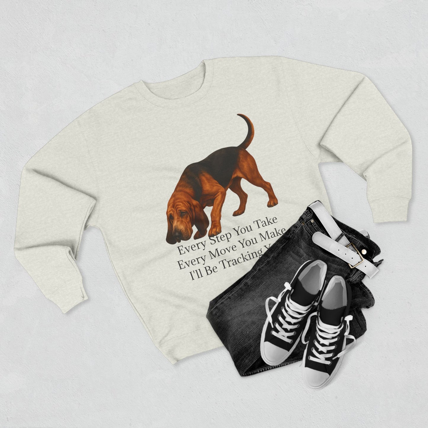 Tracking You Unisex Crewneck Sweatshirt