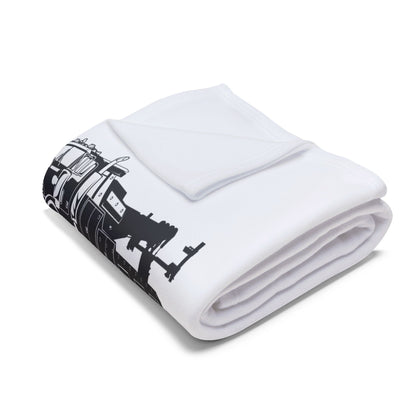 Legal H**ker Heavy Tow Truck Arctic Fleece Blanket