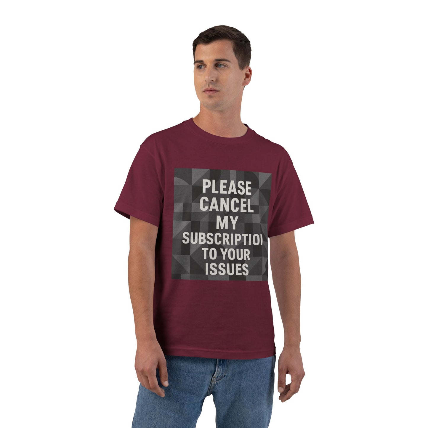 Cancel My Subscription Men's Short-Sleeve Crewneck Tee
