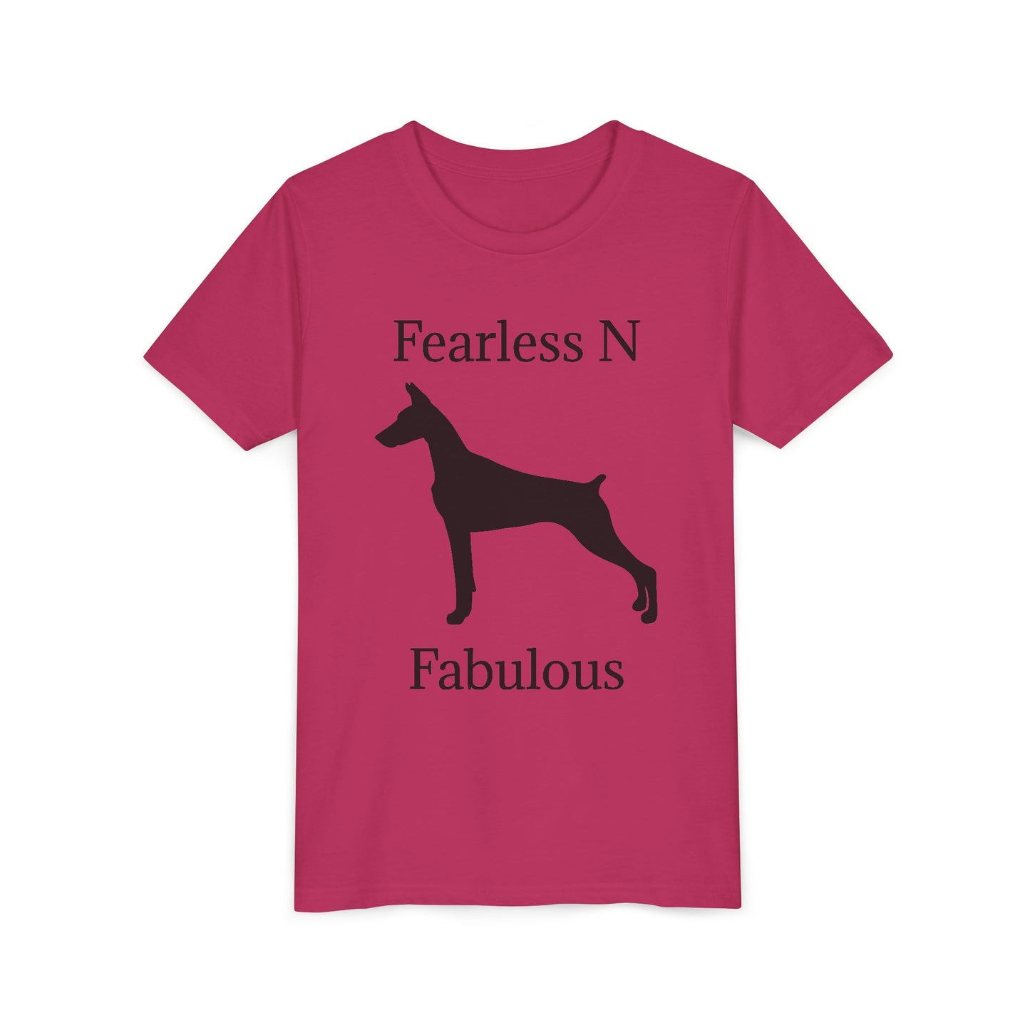Fearless N Fabulous Youth Unisex Short Sleeve Crewneck Tee