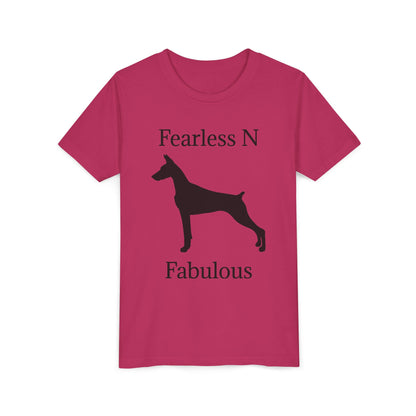 Fearless N Fabulous Youth Unisex Short Sleeve Crewneck Tee