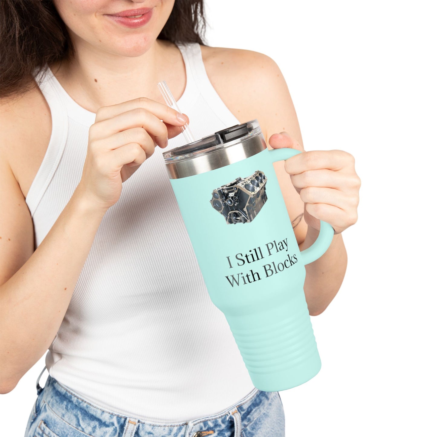 Play With Blocks Insulated Travel Mug