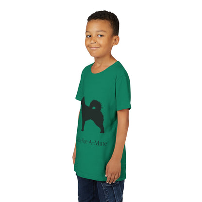 Mala-Not-A-Mute Youth Unisex Short Sleeve Crewneck Tee