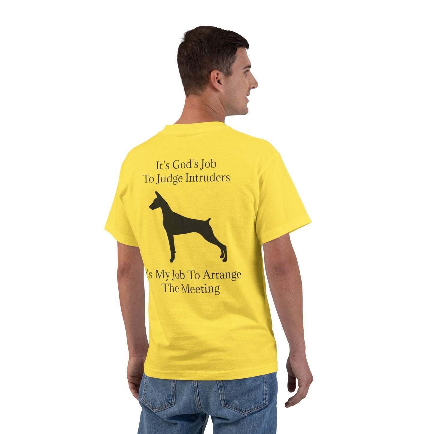 Arrange The Meeting Men's Short-Sleeve Crewneck Tee