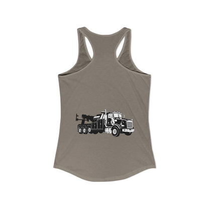 Heavy Tow Truck Women's Racerback Tank