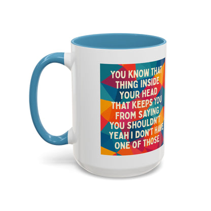 No Filter 2-Tone Coffee Mug