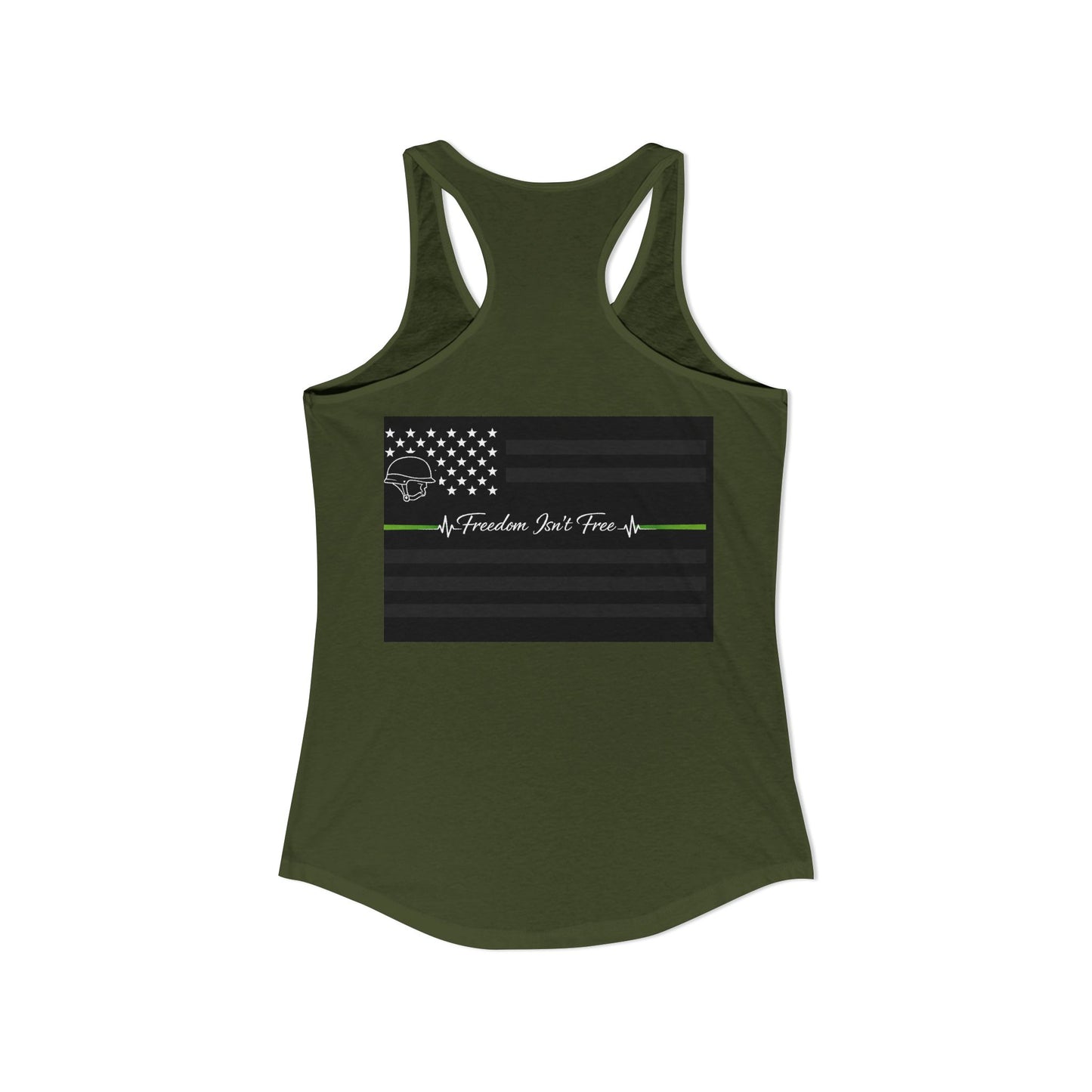 Thin Green Line Women's Racerback Tank