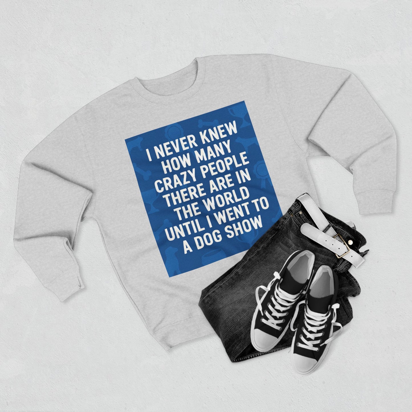 Never Knew Unisex Crewneck Sweatshirt