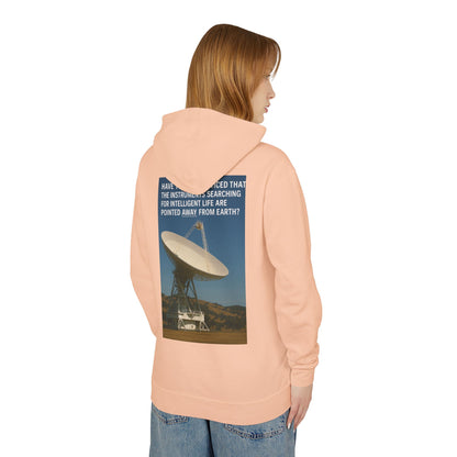 Intelligent Life Unisex Lightweight Hoodie