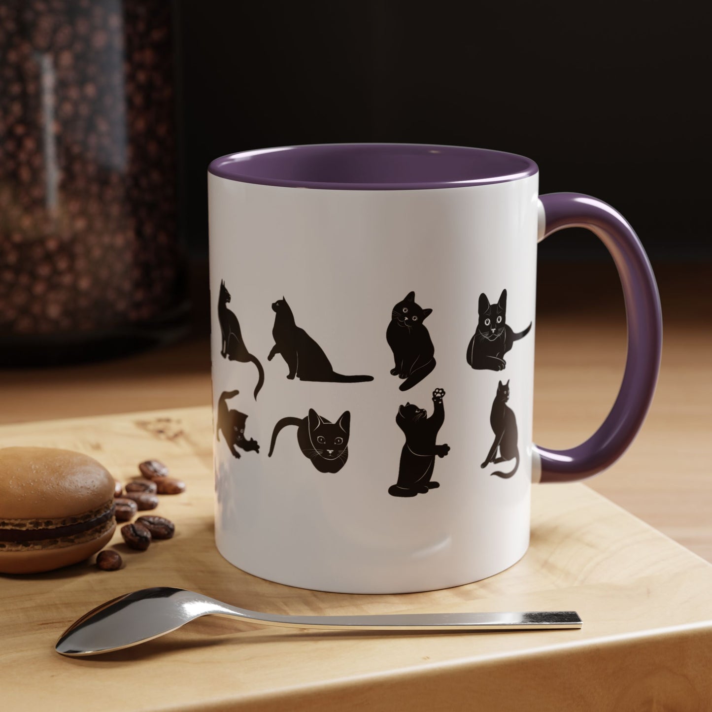 Cats 2-Tone Coffee Mug