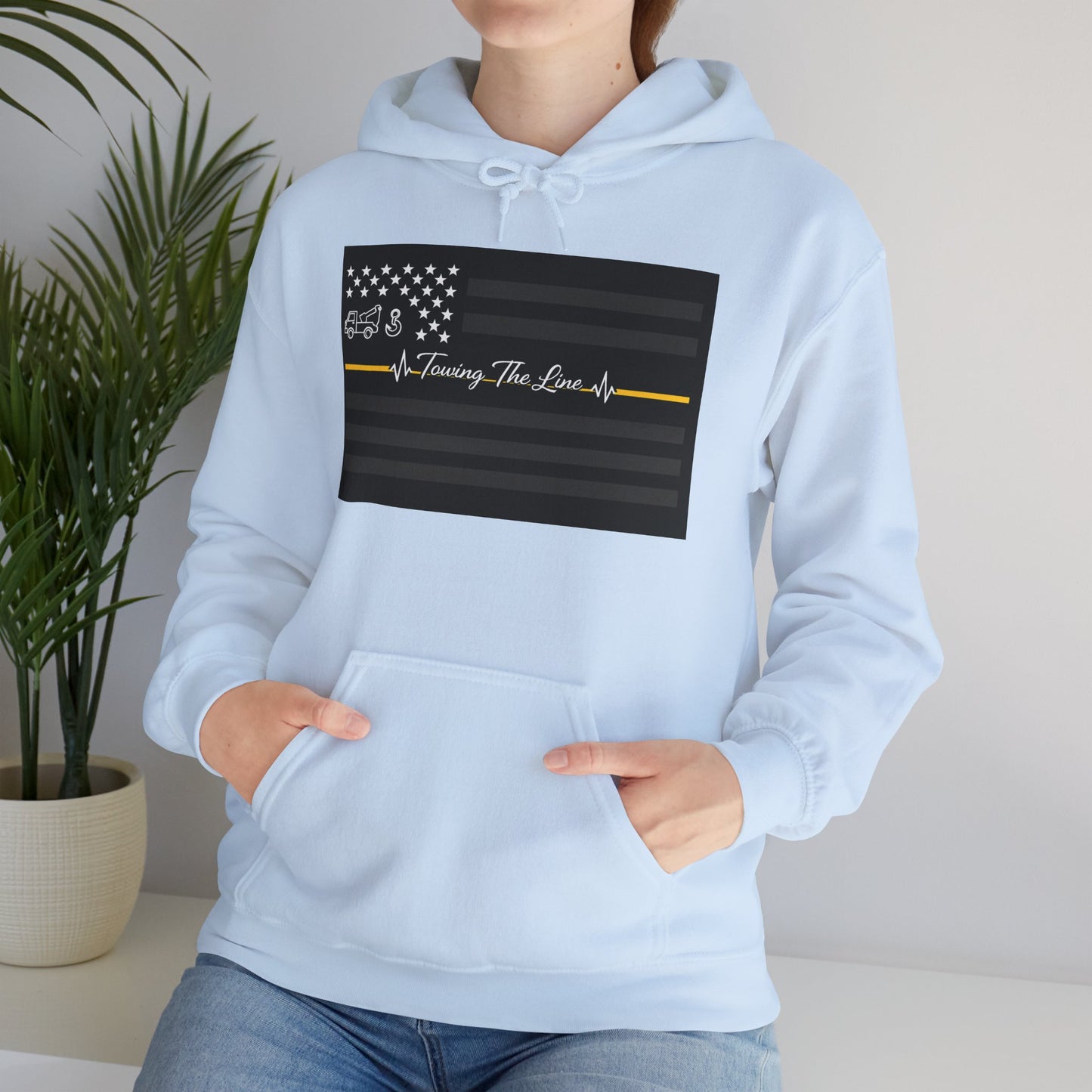 Thin Yellow Line Unisex Hoodie