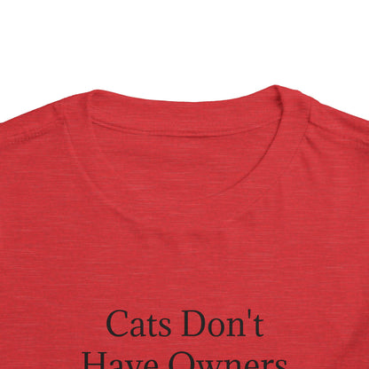 Cat Minions Toddler Unisex Short Sleeve Crewneck Tee