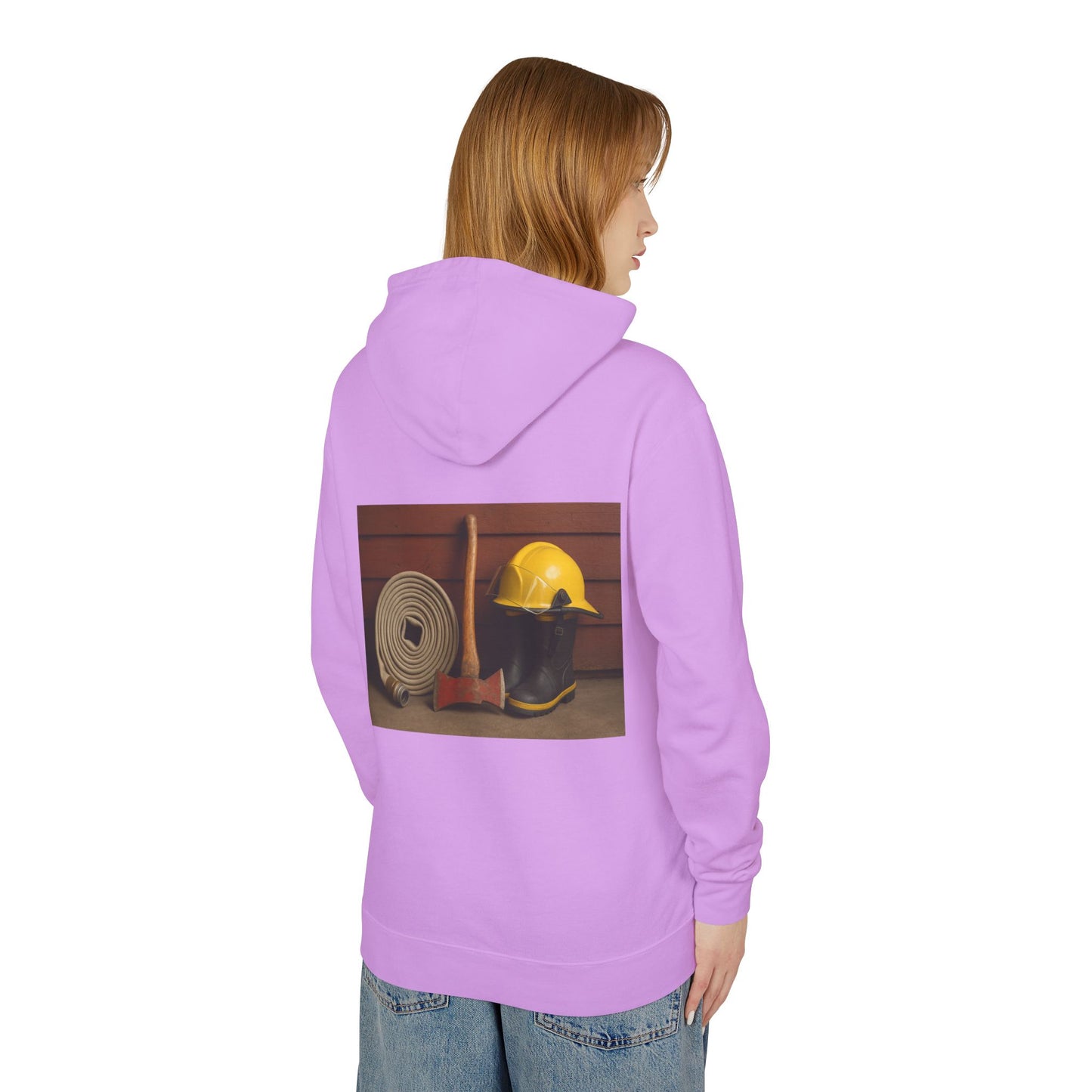 Fire/Rescue Appreciation Unisex Lightweight Hoodie