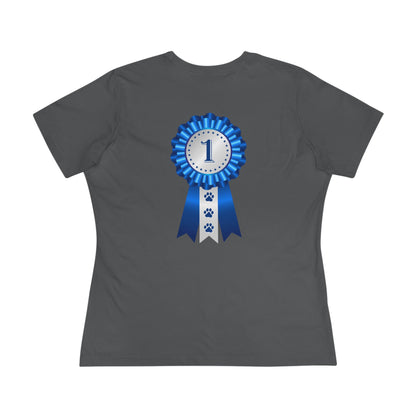 Show Ribbon Women's Short Sleeve Crewneck Tee