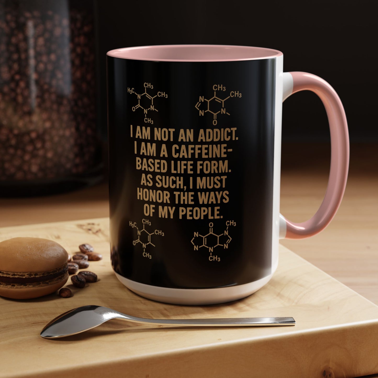 Not An Addict 2-Tone Coffee Mug