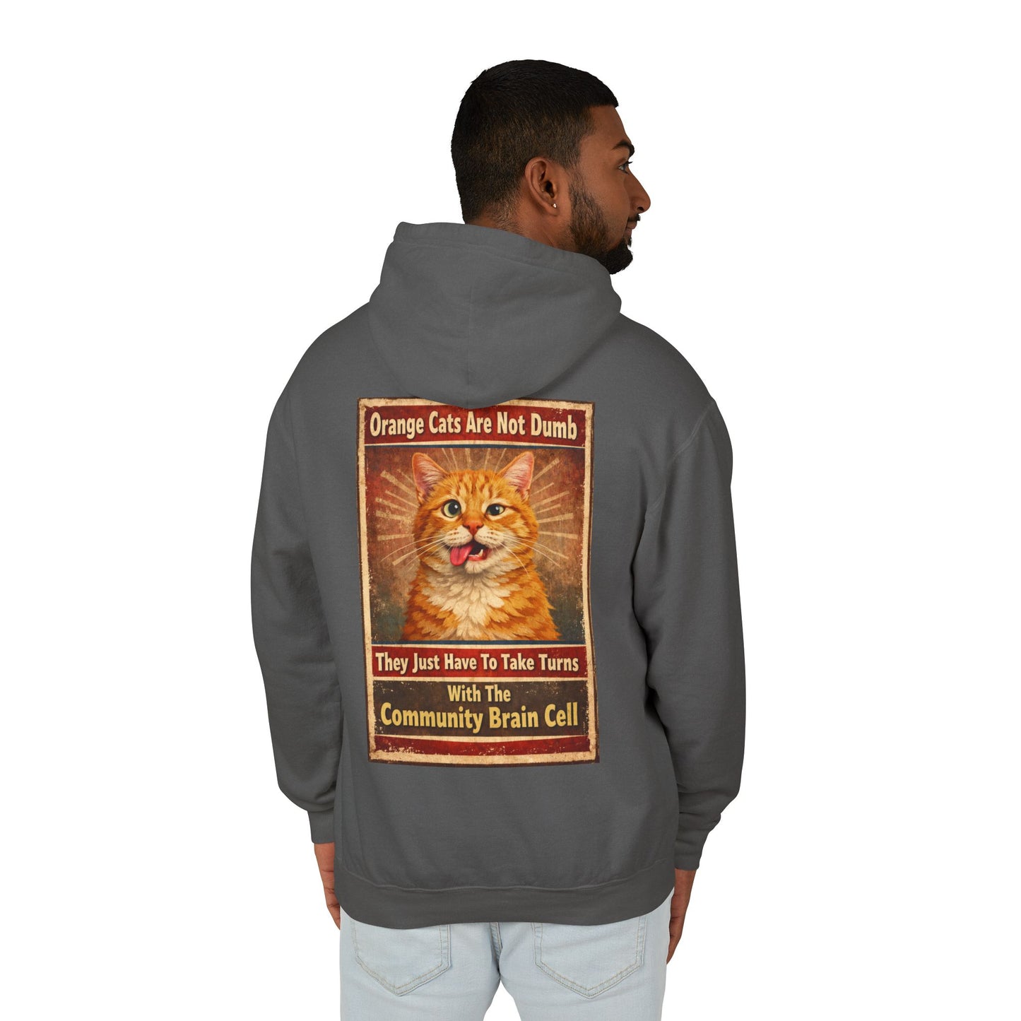 Community Brain Cell Unisex Lightweight Hoodie