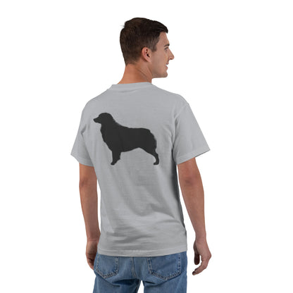 Aussie Silhouette Men's Short-Sleeve Crewneck Tee