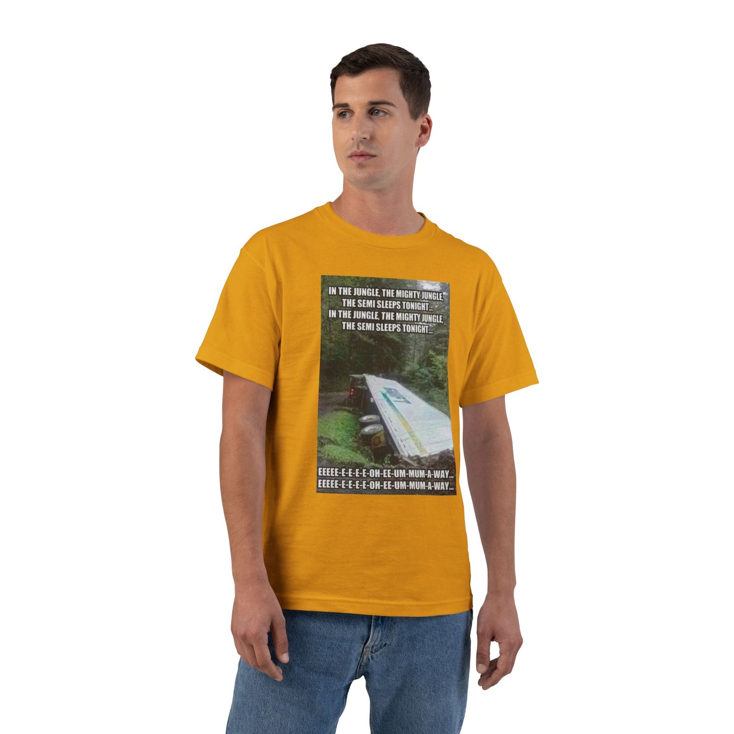 Semi Sleeps Men's Short-Sleeve Crewneck Tee