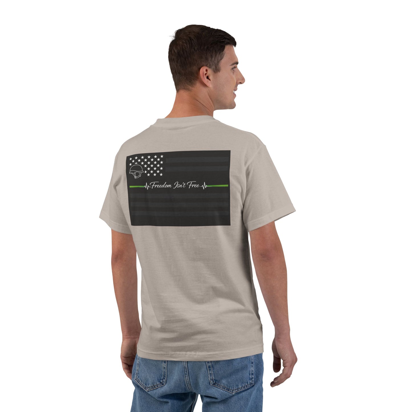 Thin Green Line Men's Short-Sleeve Crewneck Tee