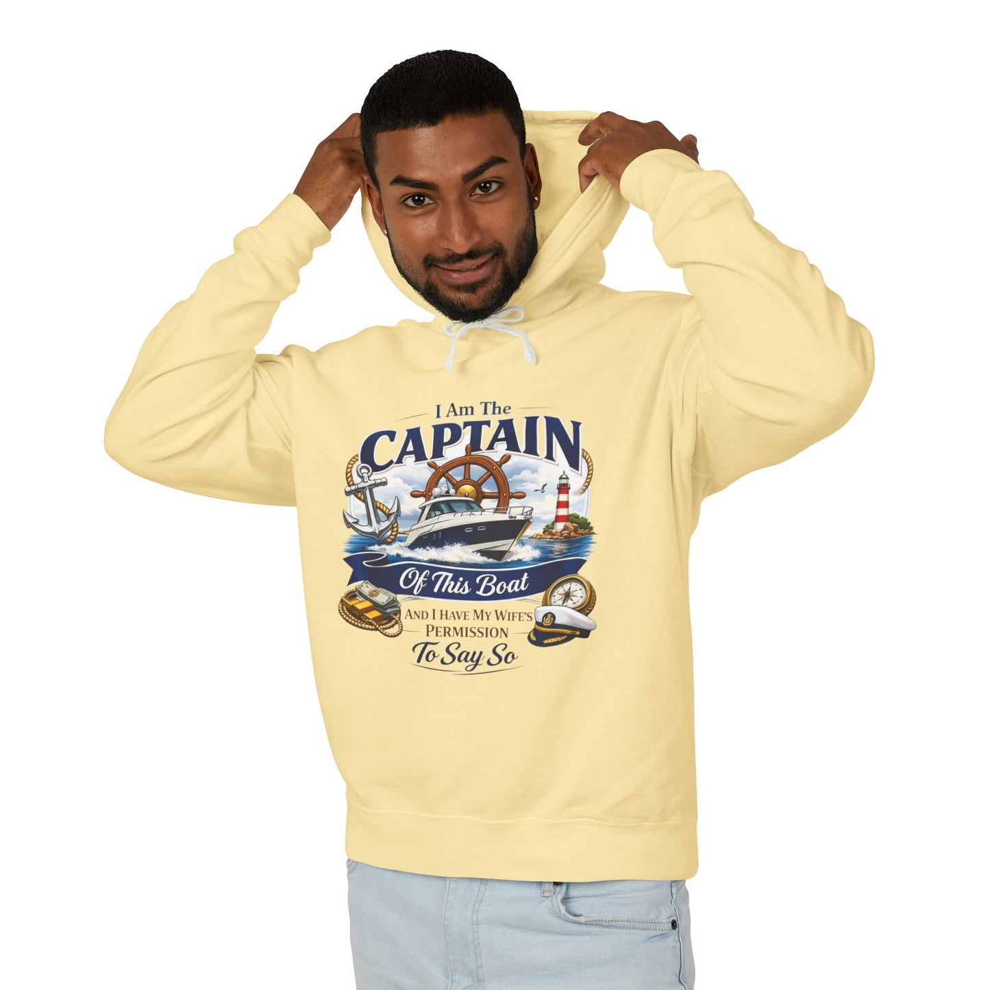 Captain Unisex Lightweight Hoodie