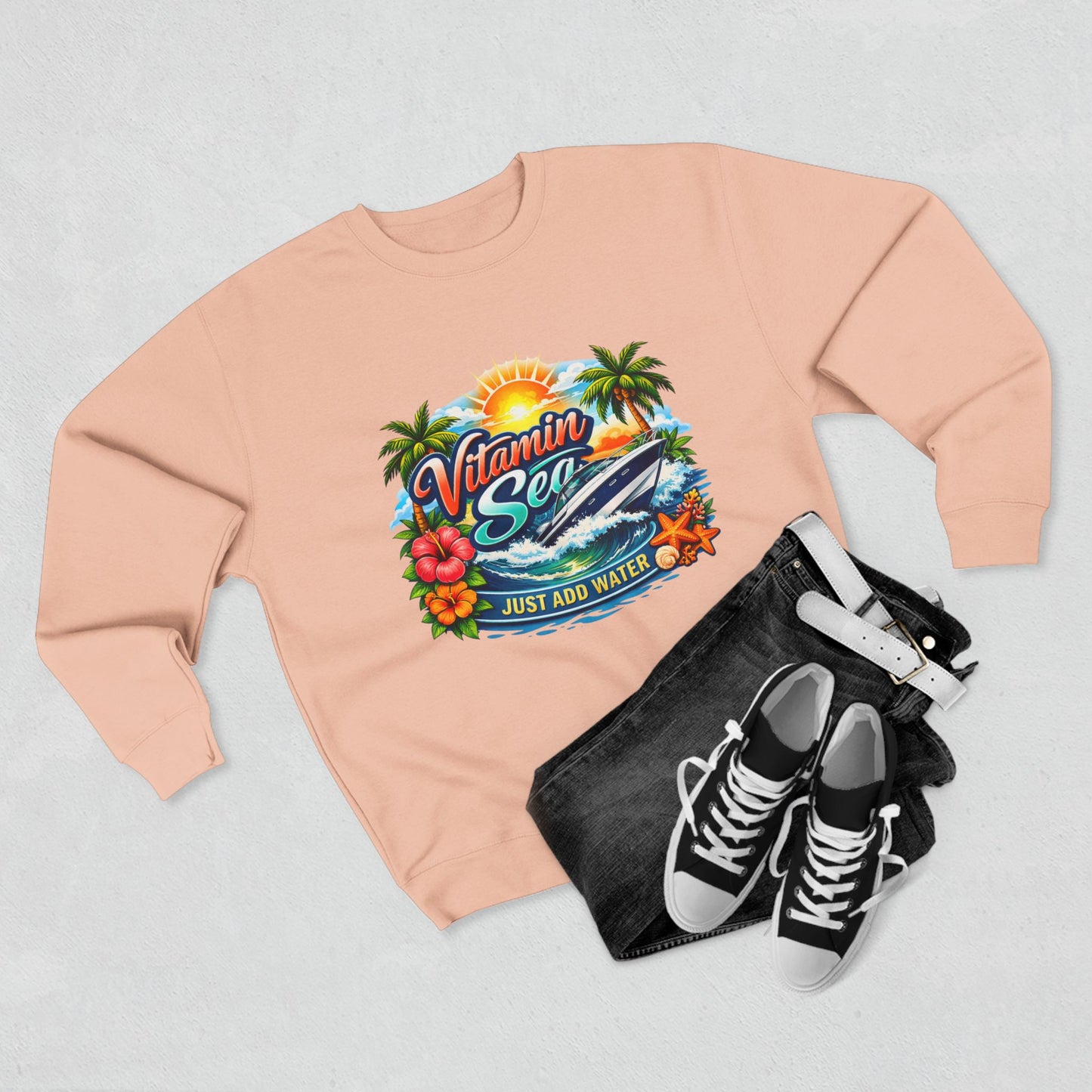 Vitamin Sea Unisex Crewneck Sweatshirt