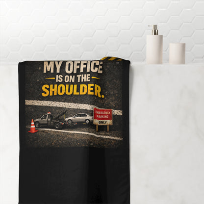 My Office Mink-Cotton  Beach Towel