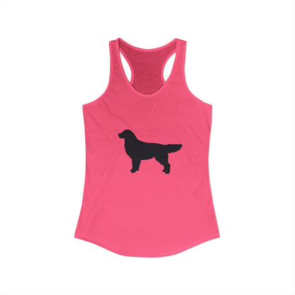 Golden Silhouette Women's Racerback Tank