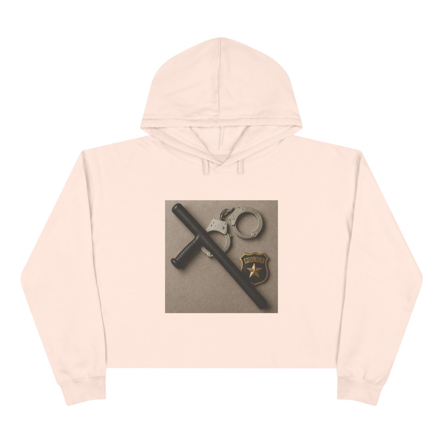 Law Enforcement Appreciation Women's Crop Hoodie