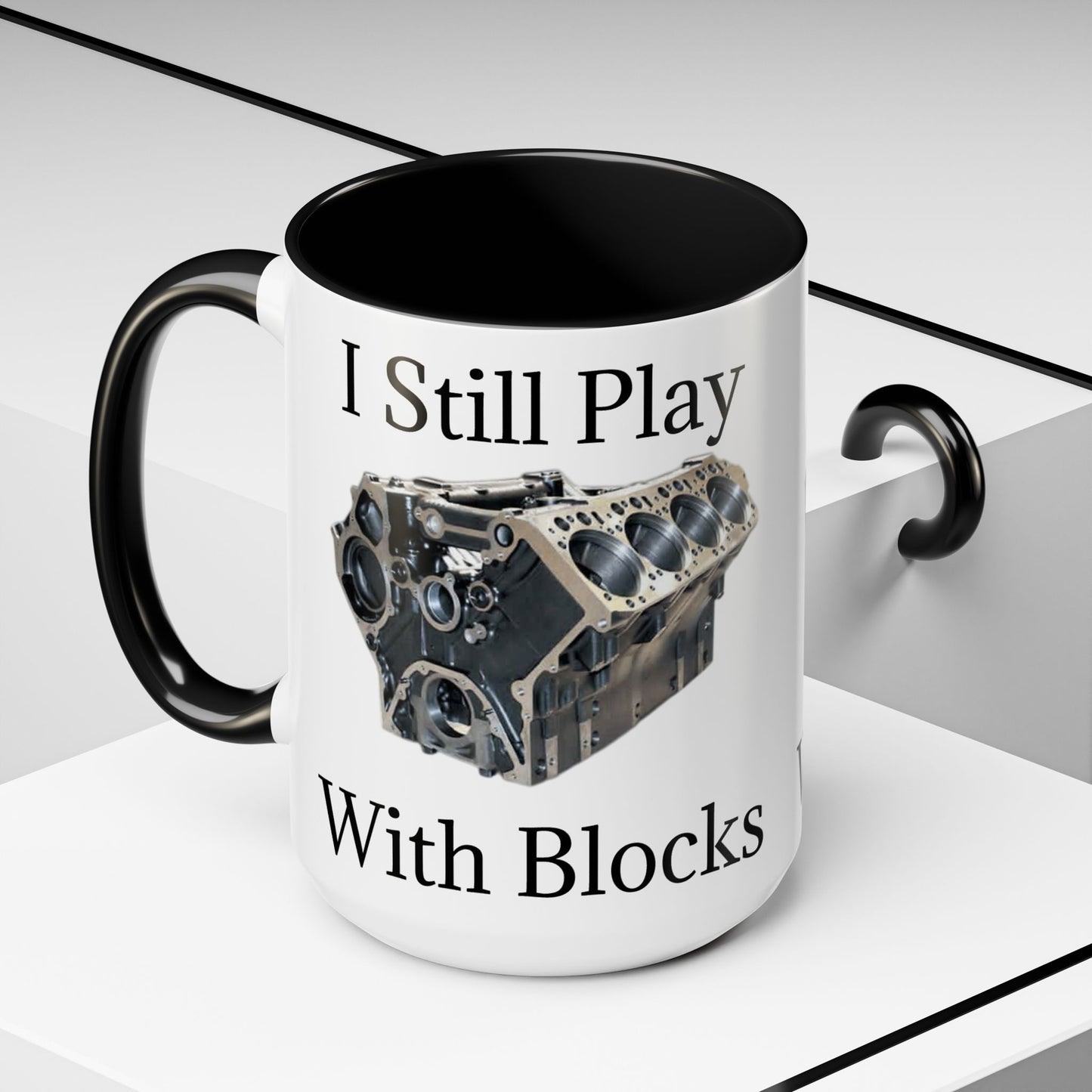 Play With Blocks 2-Tone Coffee Mug