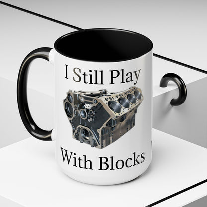 Play With Blocks 2-Tone Coffee Mug
