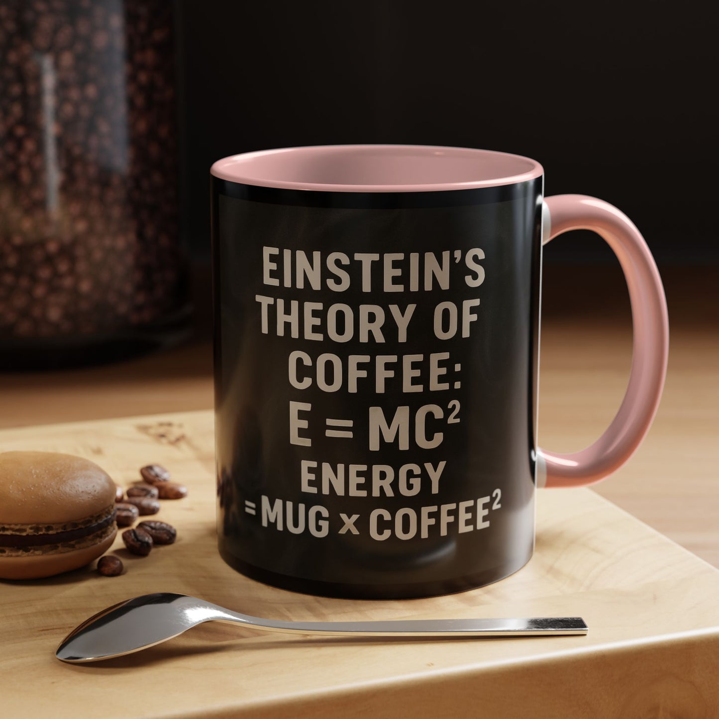 Einstein's Theory Of Coffee 2-Tone Coffee Mug