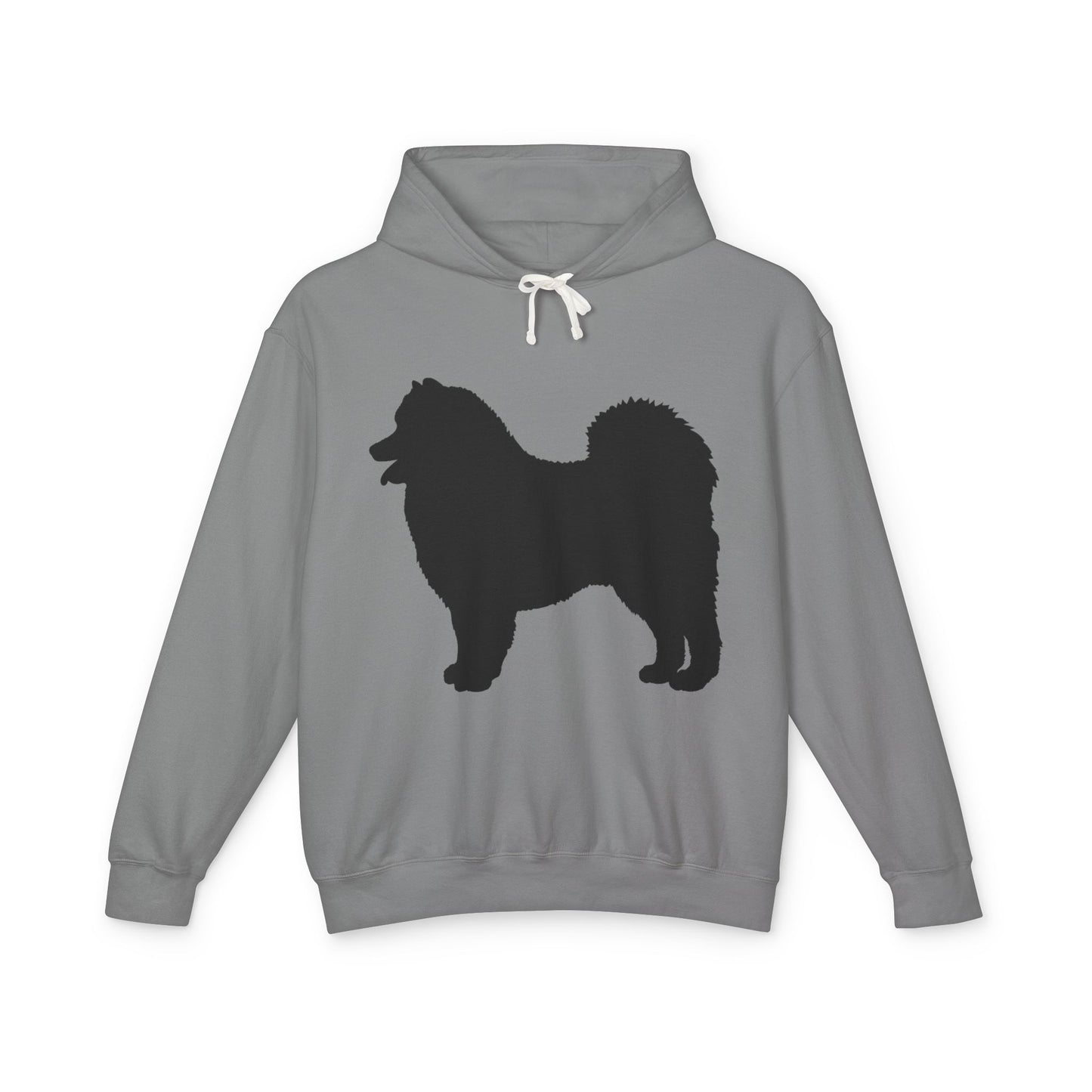 Samoyed Silhouette Unisex Lightweight Hoodie