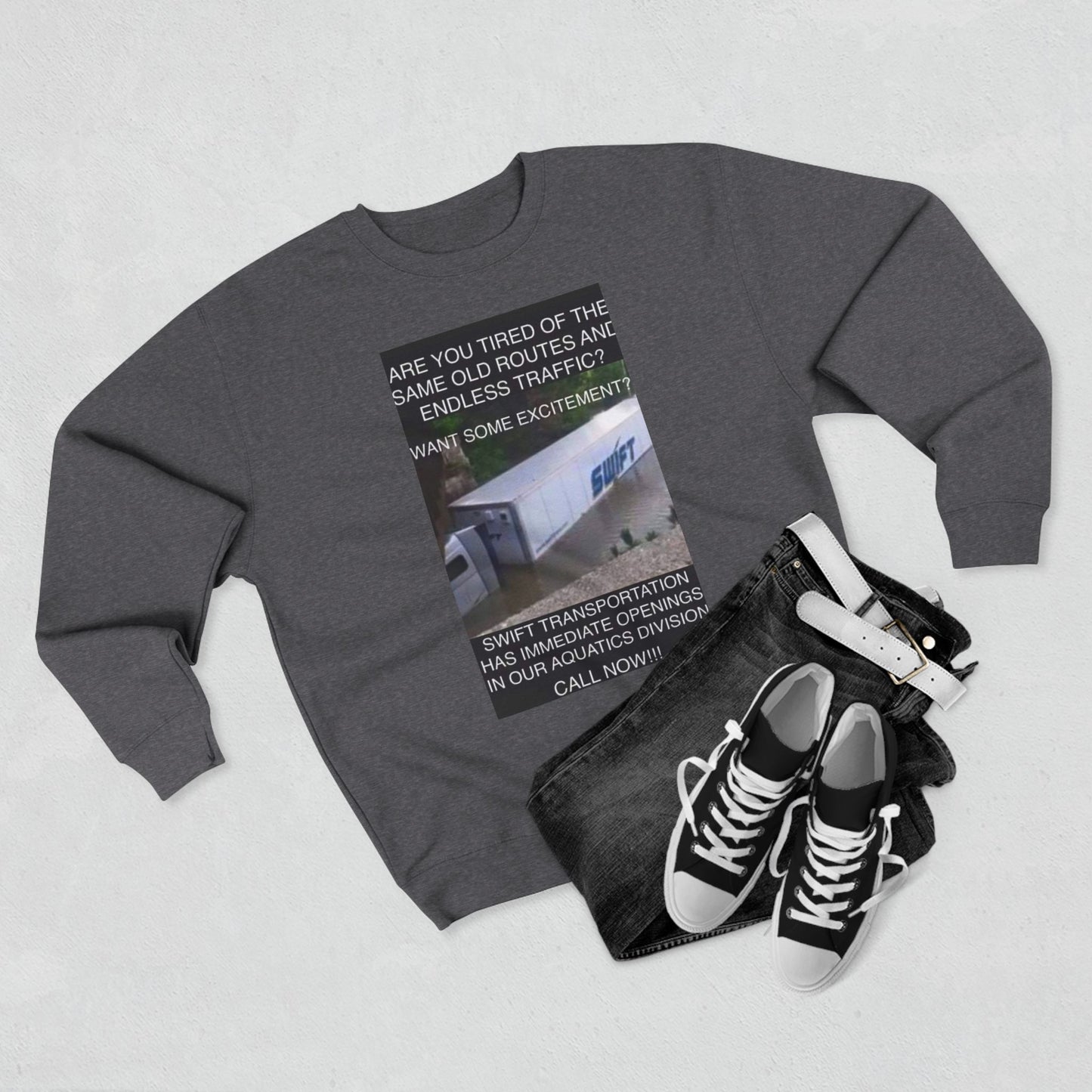 Swift Aquatics Unisex Crewneck Sweatshirt