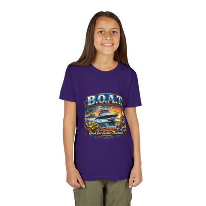 B.O.A.T. Youth Unisex Short Sleeve Crewneck Tee
