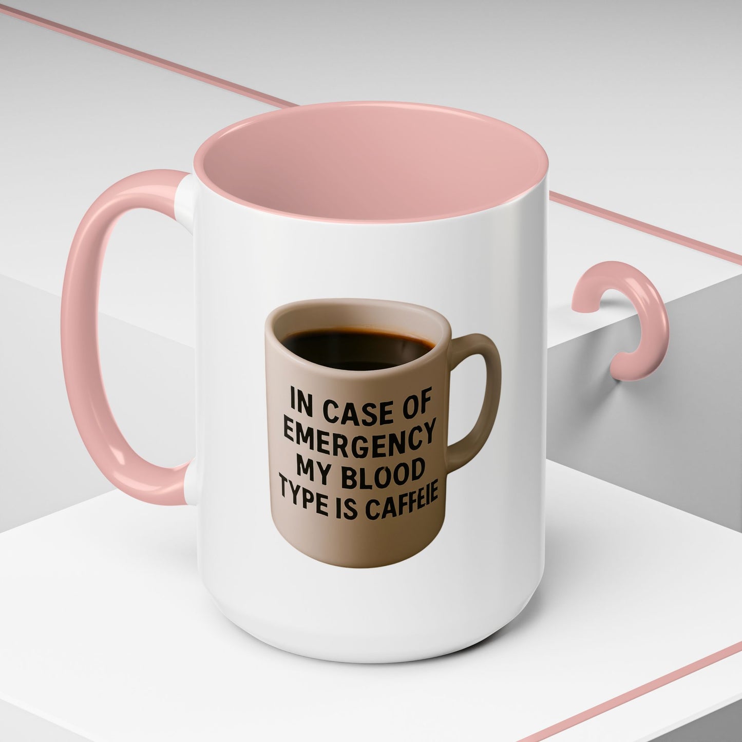Blood Type 2-Tone Coffee Mug