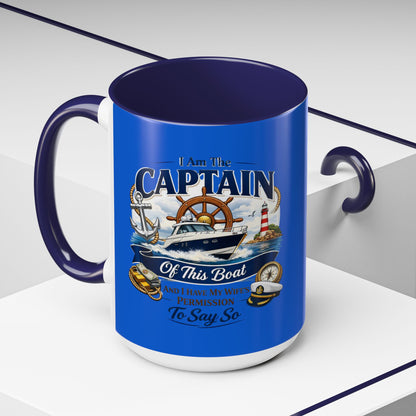 Captain 2-Tone Coffee Mug