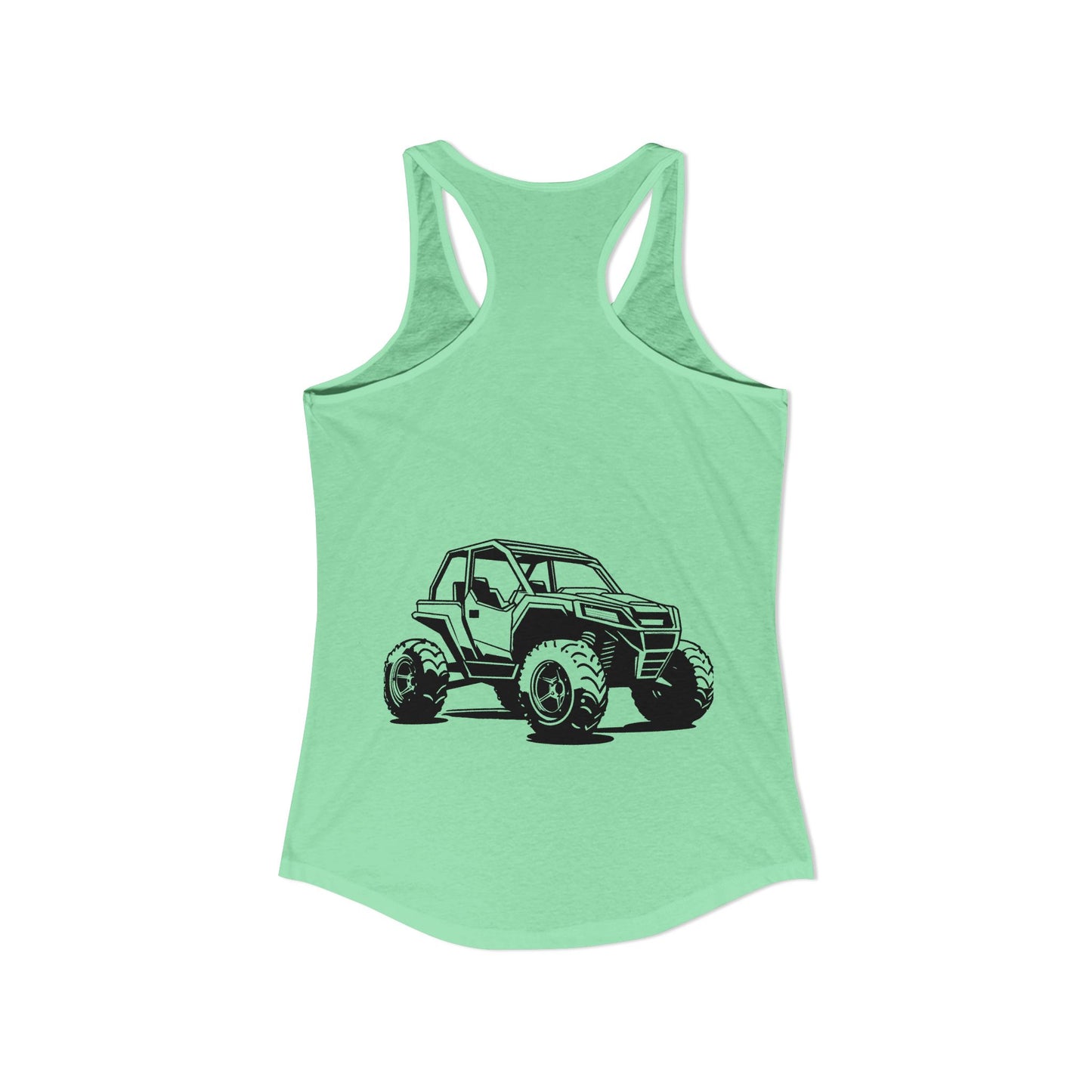 Off The Beaten Path Side By Side Women's Racerback Tank