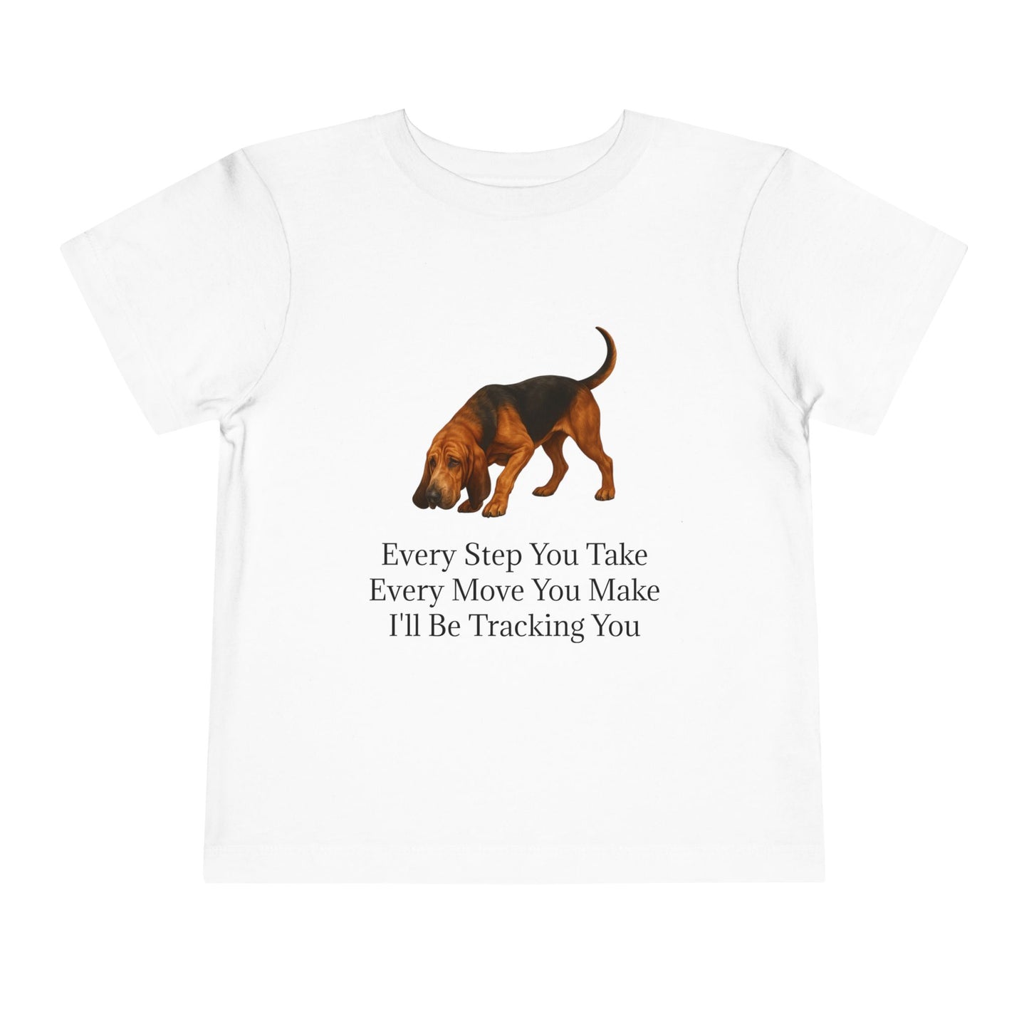 Tracking You Toddler Unisex Short Sleeve Crewneck Tee