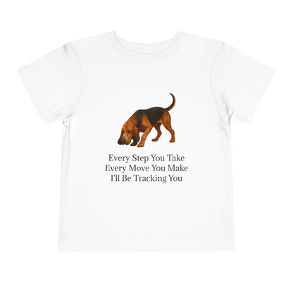 Tracking You Toddler Unisex Short Sleeve Crewneck Tee