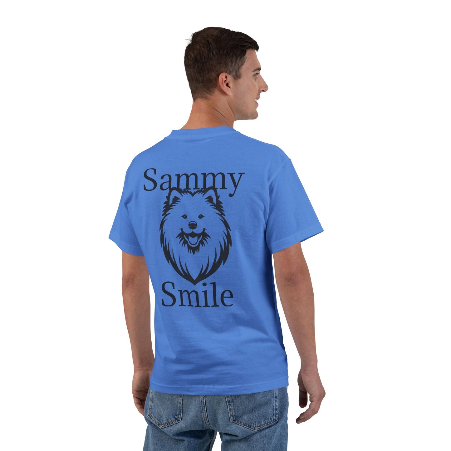 Sammy Smile Men's Short-Sleeve Crewneck Tee