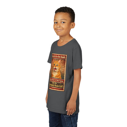 Community Brain Cell Youth Unisex Short Sleeve Crewneck Tee
