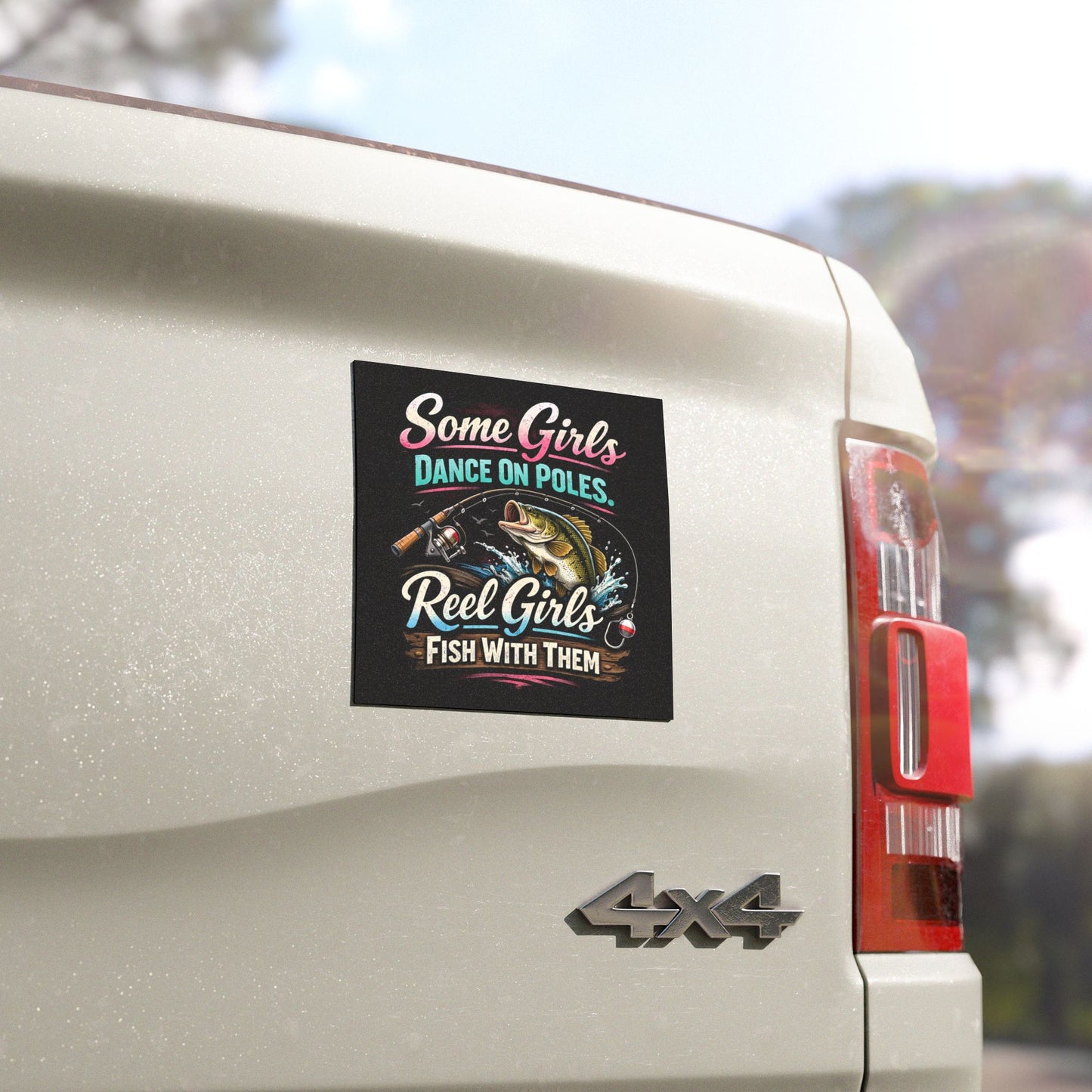 Reel Girls Indoor/Outdoor Magnet