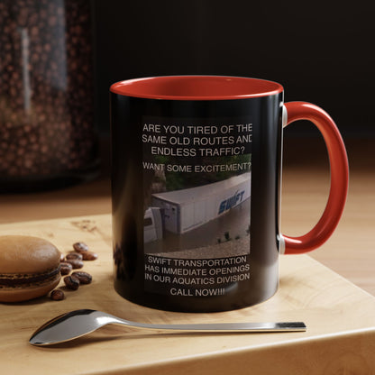 Swift Aquatics 2-Tone Coffee Mug