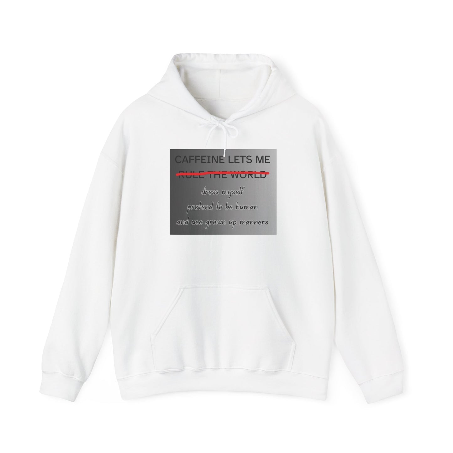 Caffeine Lets Me Unisex Hoodie