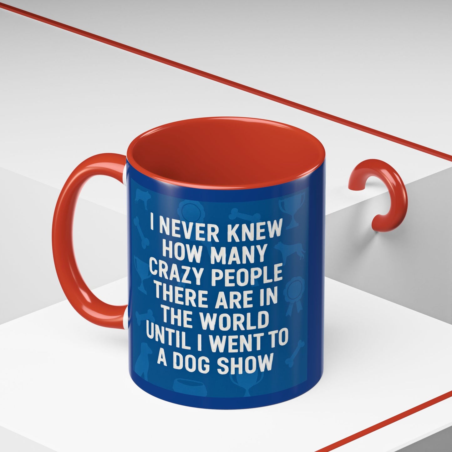 Never Knew 2-Tone Coffee Mug