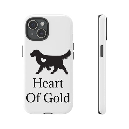 Heart Of Gold iPhone Case