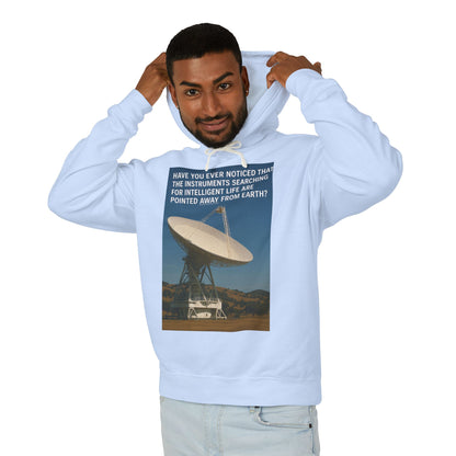 Intelligent Life Unisex Lightweight Hoodie